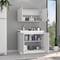 Tuhome Zurich Cabinet Set, Two Shelves, White SLB6760 - alternate 7